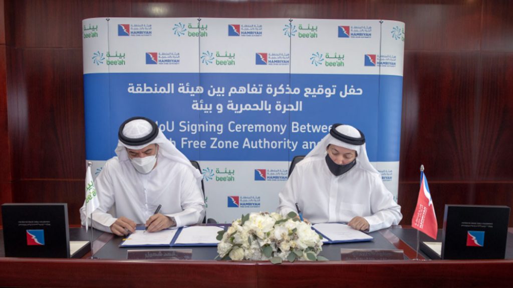 Bee’ah Renews Partnership Deal With Hamriyah Free Zone Bee’ah Renews Partnership Deal With Hamriyah Free Zone