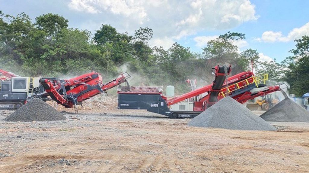 Sandvik Mobile Crushing And Screening Solution Delivers In China