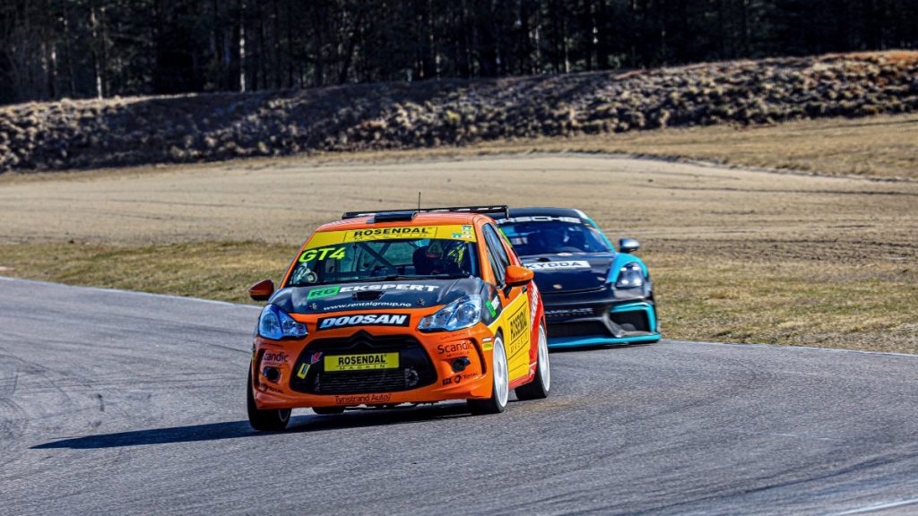 Arctic Circle Race Car Carries Rosendal & Doosan Colours