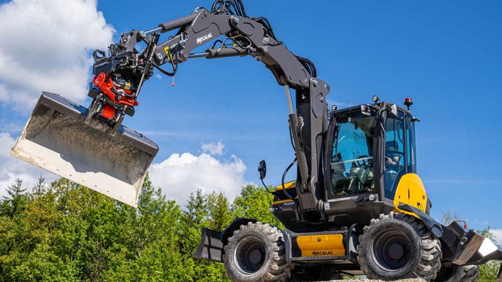Mecalac Launches MR50 And MR60 Tiltrotators