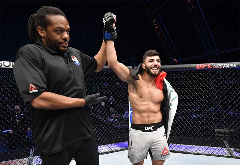 P&E is the Proud Sponsor of UFC Fighter - Amir Albazi