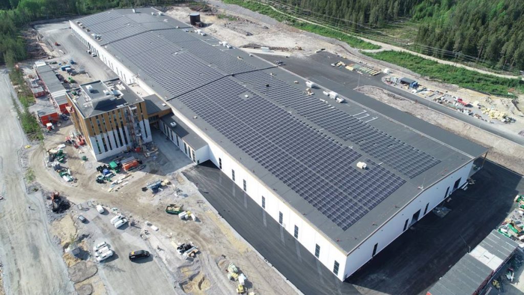 Komatsu Forest Begins Production At New Eco-Friendly Plant