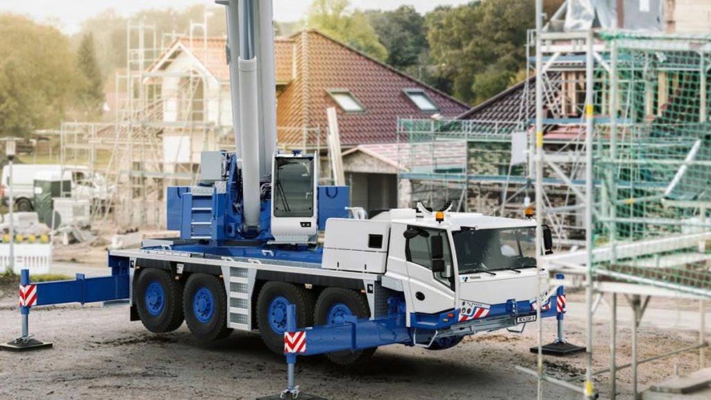 Double Tadano All Terrain Crane Upgrade: AC 4.110-1 And AC 5.120-1