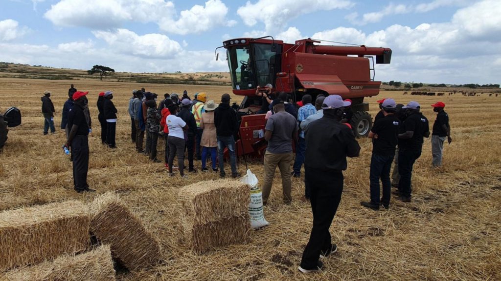Case IH Harvesting And Hay Equipment Impresses Farmers In Kenya