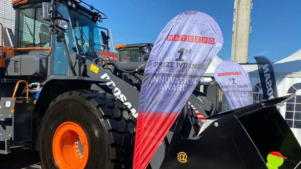 Doosan ‘Transparent Bucket’ Wins Two Matexpo Awards
