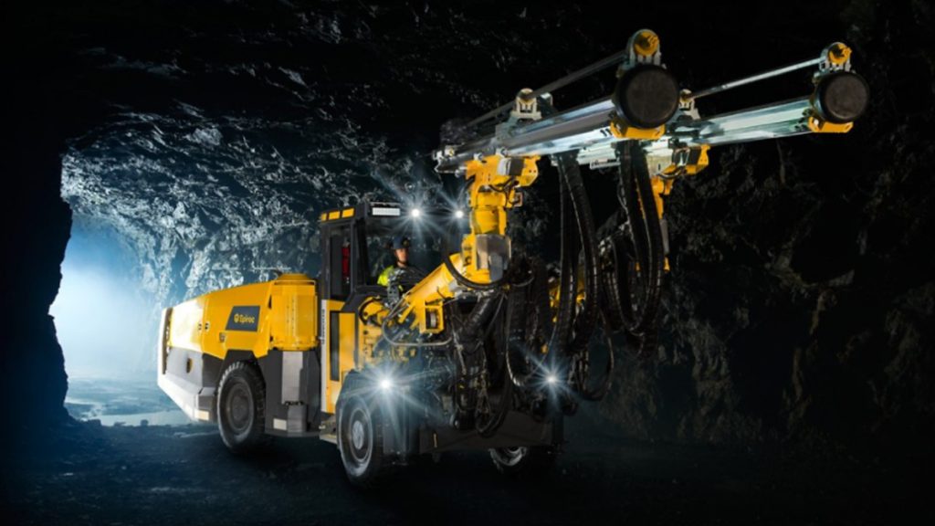 Epiroc’s Boomer S2 face drilling rig is part of the order by Dazhong Mining