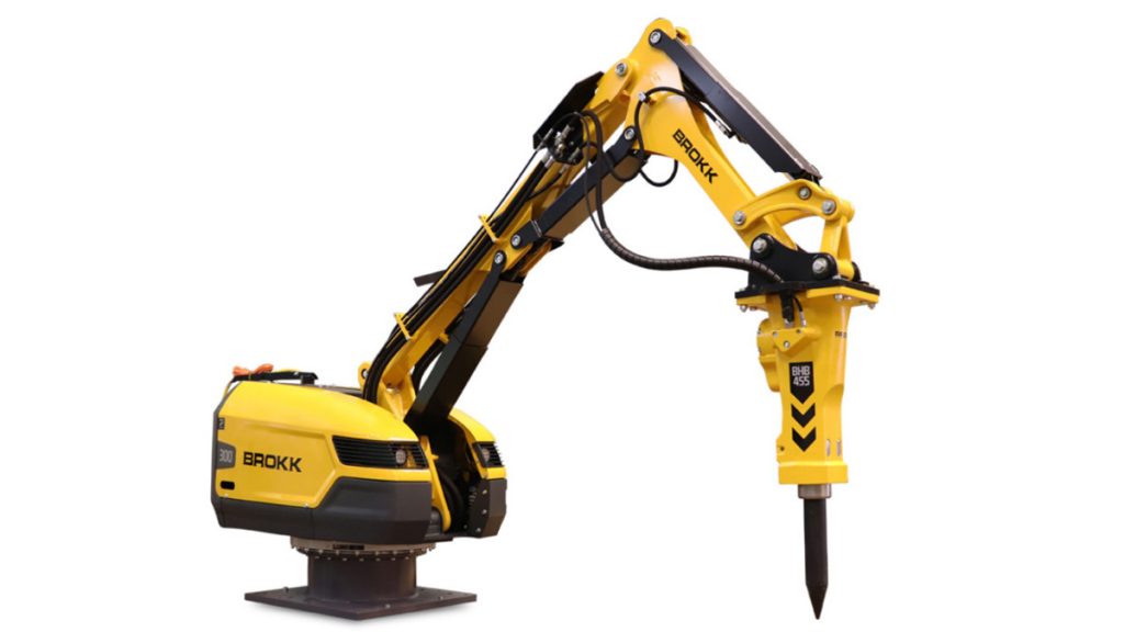 Brokk Introduces Pedestal Boom