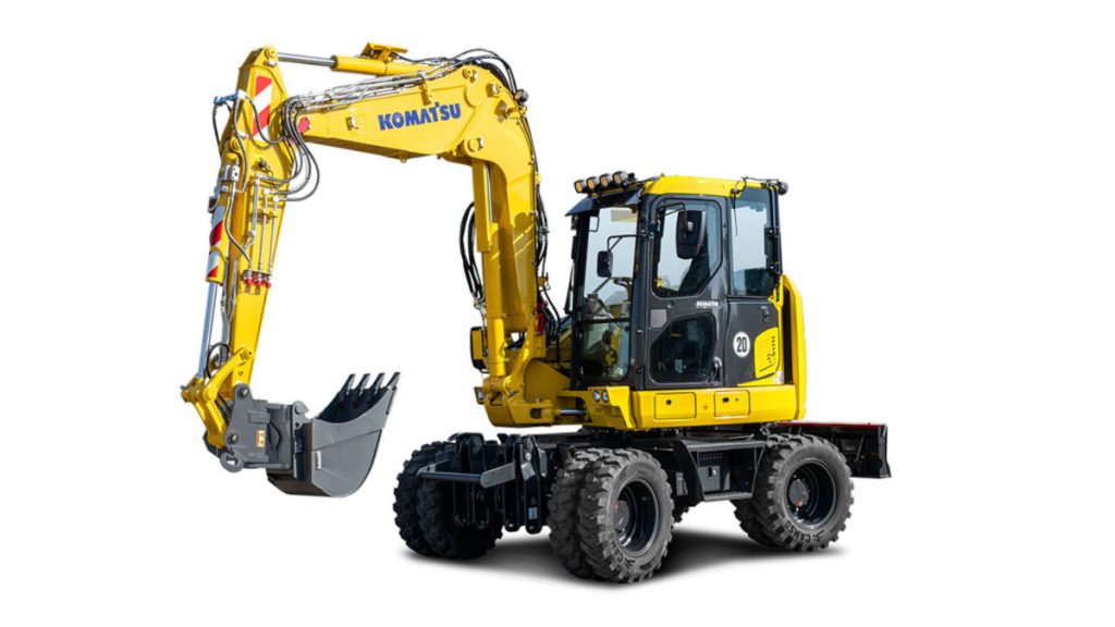 Komatsu Europe introduces the PW98MR-11 excavator