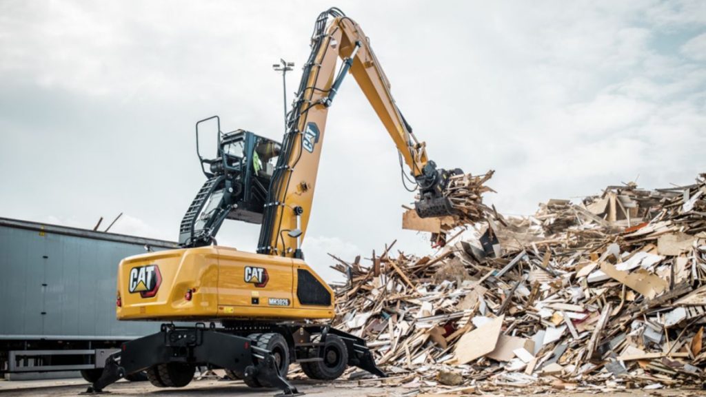 The New Cat MH3026 Material Handler