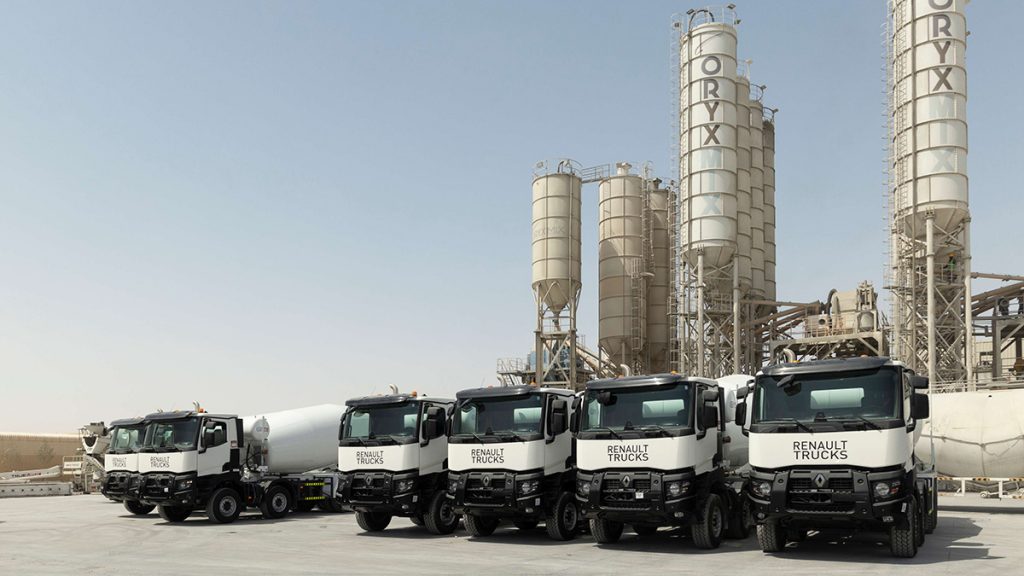 Renault Trucks Wins Big Order From UAE Readymix Supplier