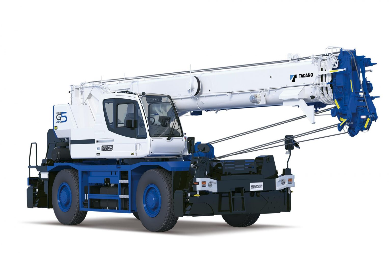 Introducing New 25 Metric Tons Capacity Rough Terrain Crane