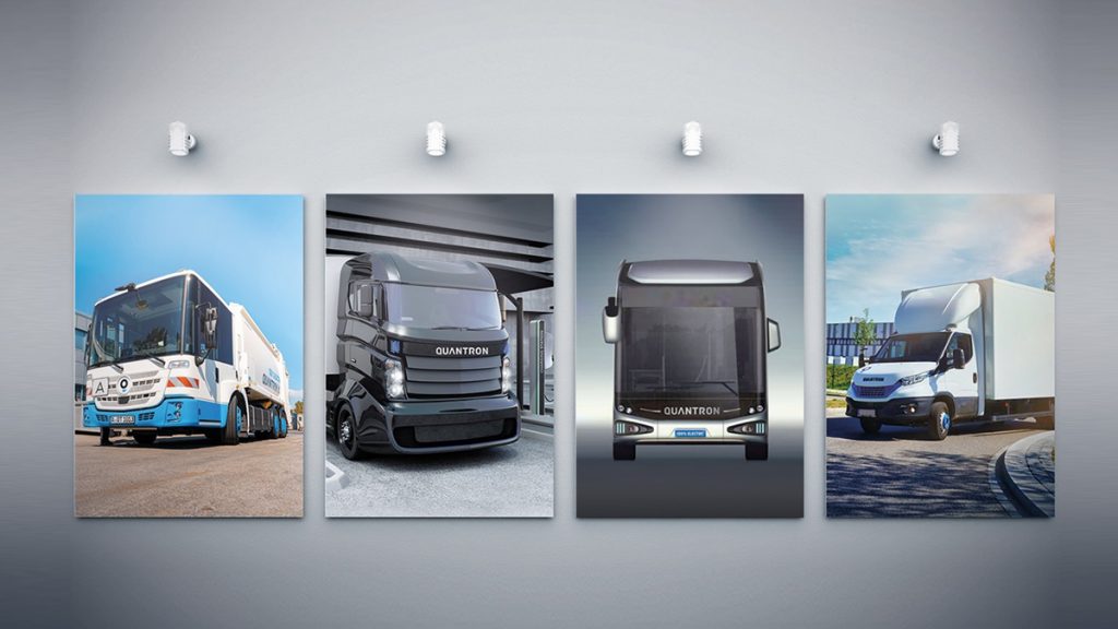 QUANTRON Presents Its Broad Portfolio Of Zero-Emission Commercial Vehicles QUANTRON Presents Its Broad Portfolio Of Zero-Emission Commercial Vehicles