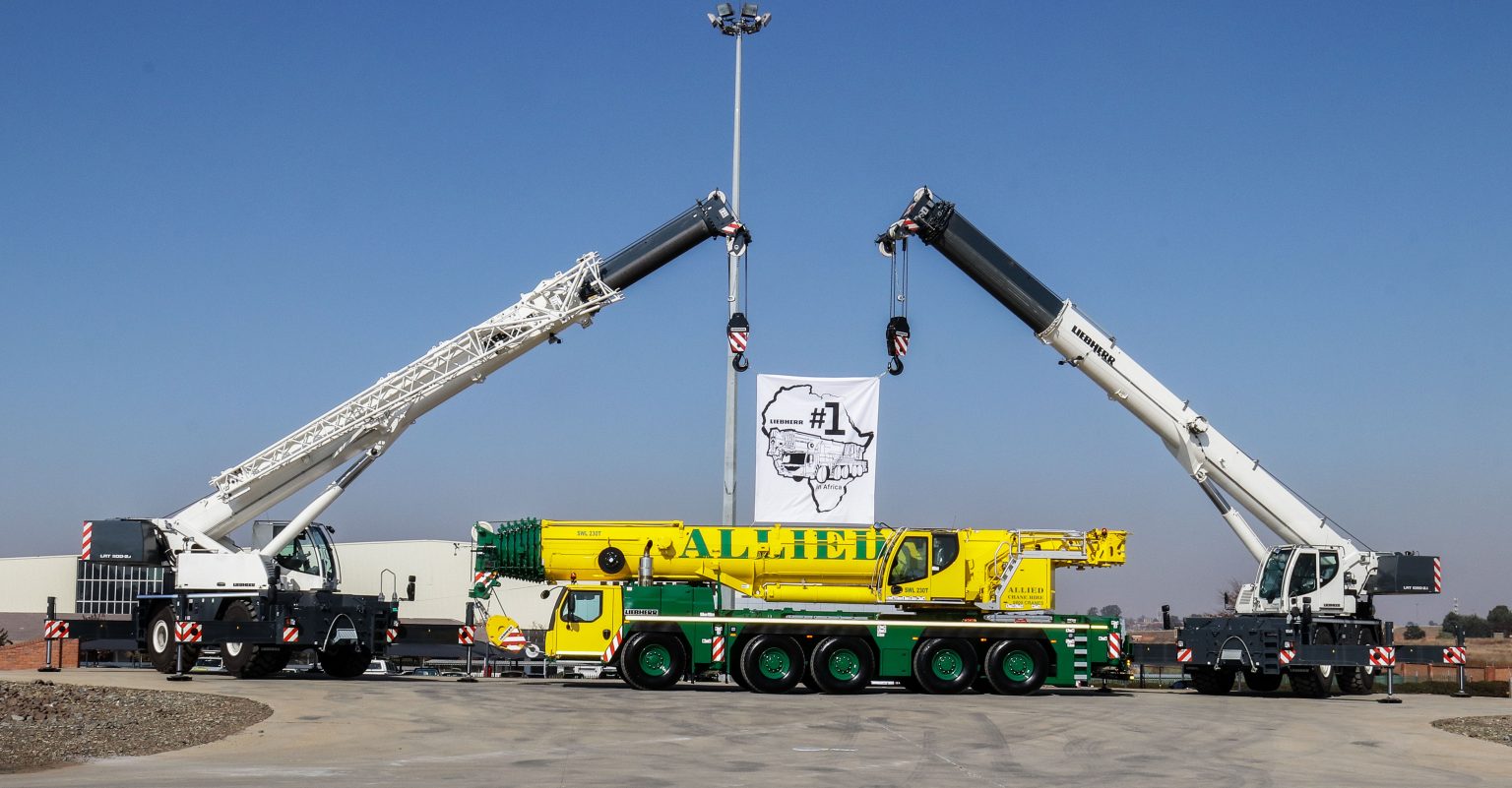 Allied Crane Hire Takes Delivery Of Liebherr LTM 1230-5.1 Mobile Crane