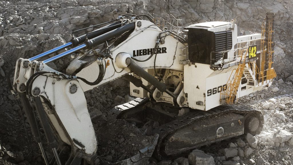 R 9600, the next generation of Liebherr mining excavators.