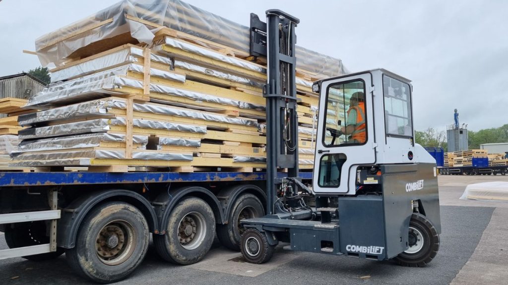 Irish Group Combilift Rolls Out New eForklift Model Plant