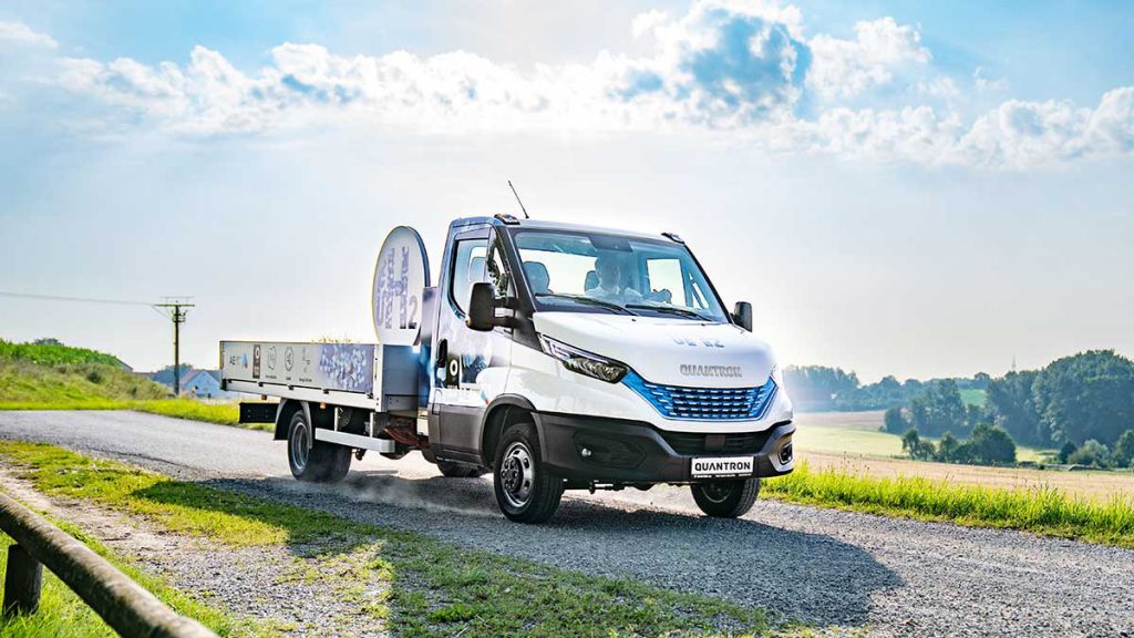 QUANTRON Presents Fuel Cell Transporter