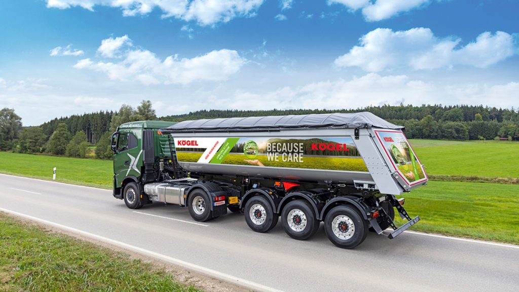 Kögel Optimises The Tipper Trailer: Slim Lines With A High Payload