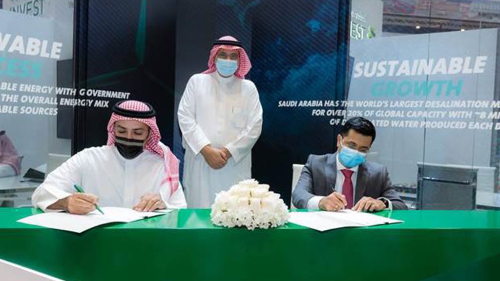 MoU Between SWCC And Cummins Arabia On Hydrogen Production