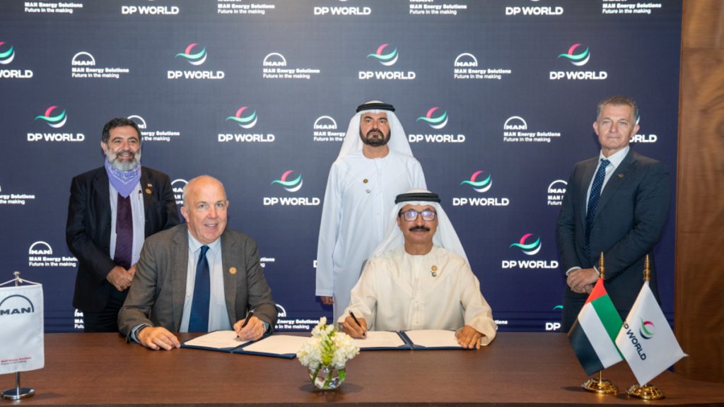MAN Energy Solutions And DP World Sign Cooperation Agreement MAN Energy Solutions And DP World Sign Cooperation Agreement