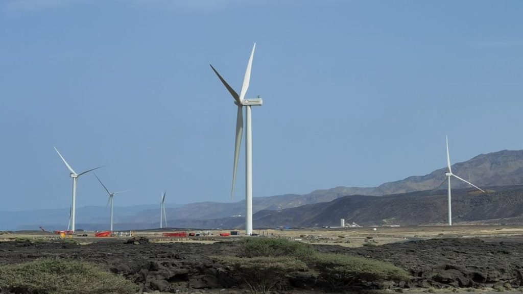 Installation Of Wind Turbines On Djibouti’s First Renewable Energy Farm