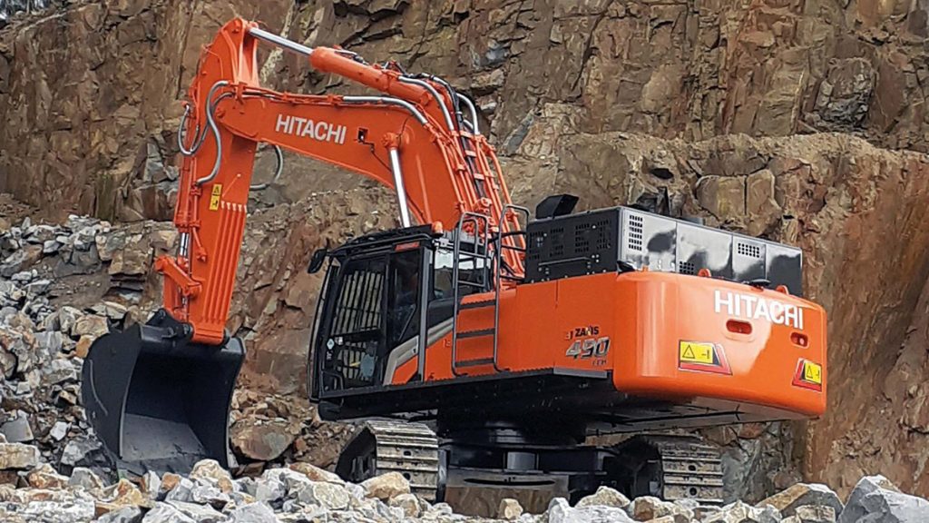 Portuguese Quarries Welcome Zaxis-7 Large Excavators