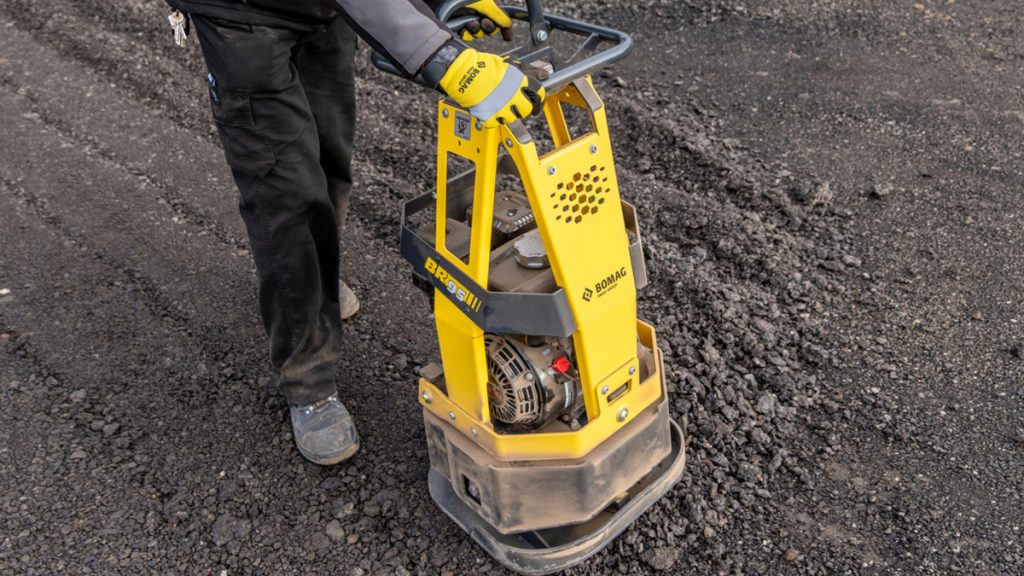 New To BOMAG's Product Portfolio: Single Direction BR 95 Vibratory Plate