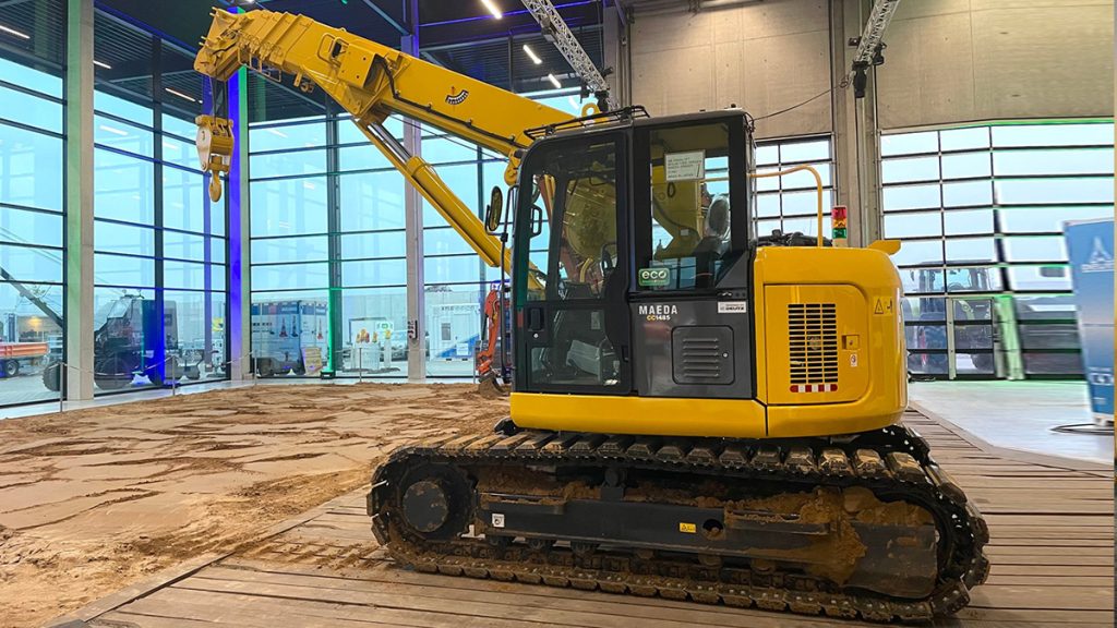DEUTZ And Maeda Unveil All-Electric Crawler Crane