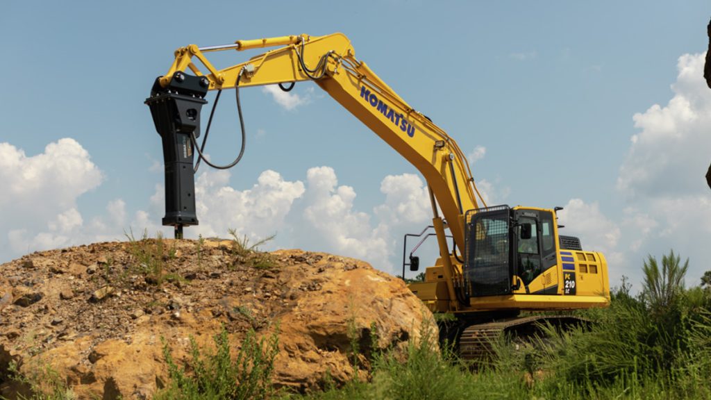 Komatsu Expands Its Range Of Hydraulic Breakers