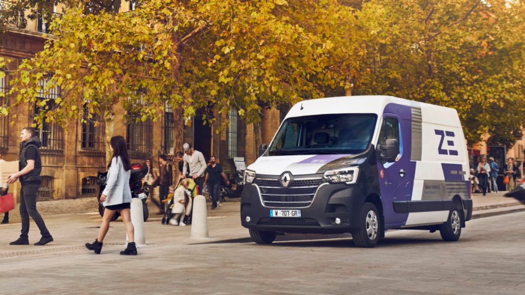 Increased Range For The All-Electric Renault Trucks Master Z.E.