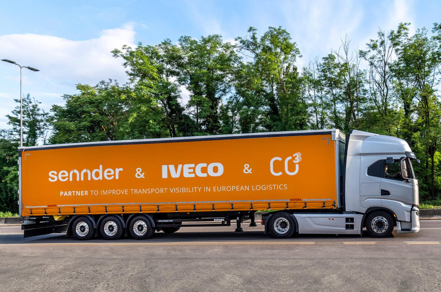 IVECO, Sennder, And CO3 Co-Develop New Tracking Solution