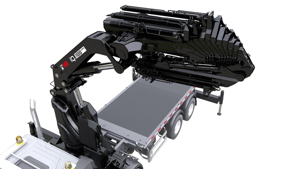 Hiab Launches Hiab IQ.1188 HiPro Loader Crane With New Control System