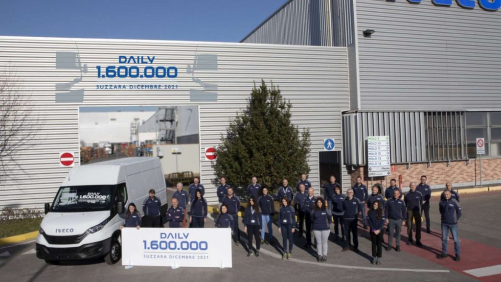 IVECO Celebrates Production Of The 1,600,000th Daily Vehicle At Its Historic Suzzara Plant