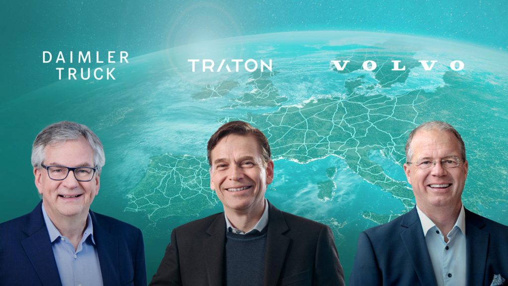 The TRATON GROUP, Daimler Truck, And Volvo Group Sign Joint Venture Agreement