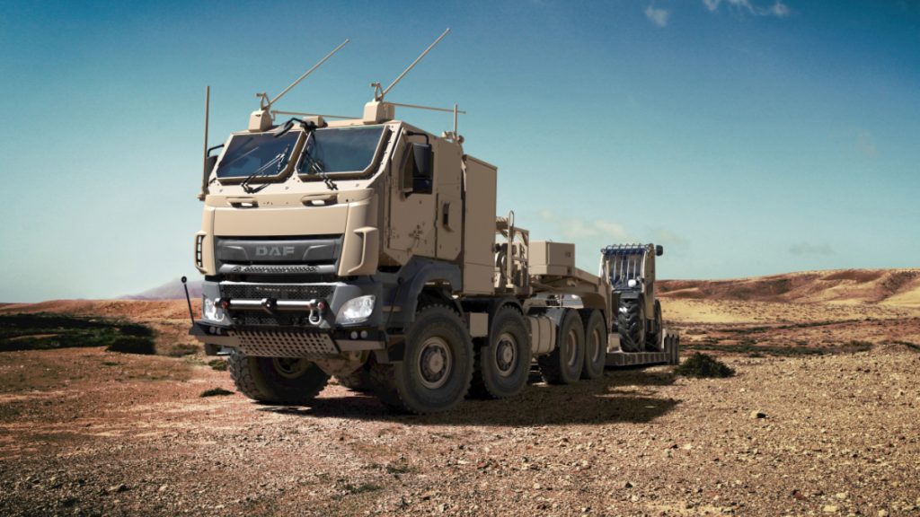 DAF Receives New Order From Belgian Defence