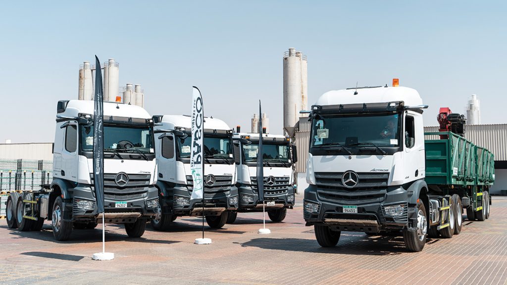 Emirates Motor Company Delivers Mercedes-Benz Trucks To PASCO