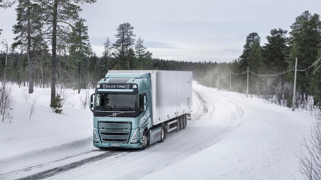 Volvo’s Electric Trucks Tested In Extreme Winter Weather