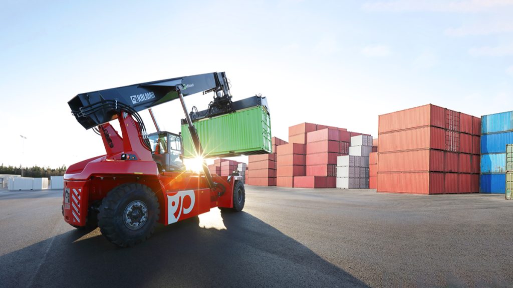 Kalmar Fulfills Its Commitment To Deliver A Fully Electric Portfolio With The Launch Of Three New Eco-Efficient Solutions Kalmar Fulfills Its Commitment To Deliver A Fully Electric Portfolio With The Launch Of Three New Eco-Efficient Solutions