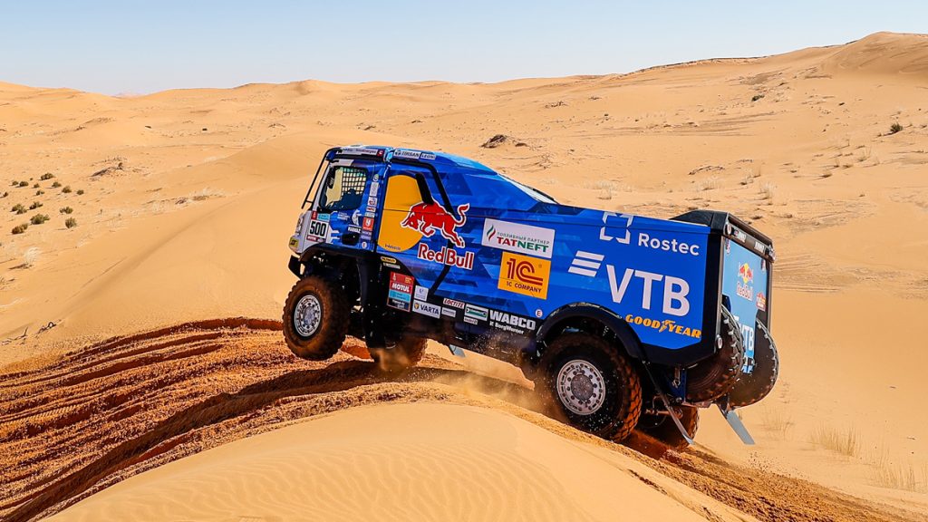 Goodyear Teams Hold The Top Four Positions Halfway Through The Dakar