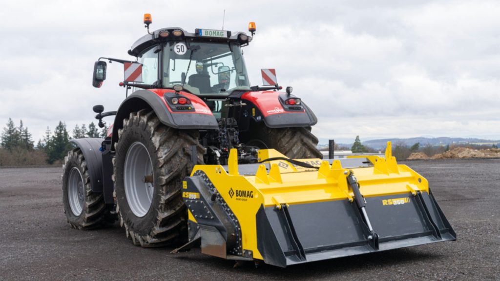 Bomag Expands Its Machine Portfolio Efficient Soil Stabilization With A Tractor