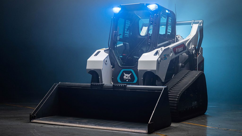 Bobcat T7X - World's First All-Electric Compact Track Loader