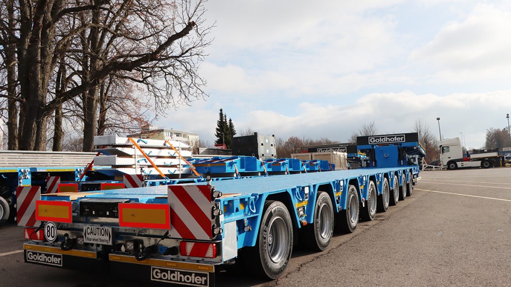 Bok Seng Logistics PTE LTD Singapore Takes Delivery Of Two Goldhofer »MPA« 8 Semitrailers