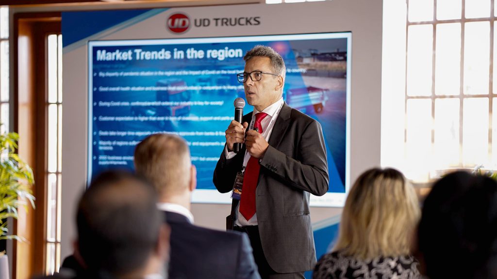 Mourad Hedna, UD Trucks MEENA President