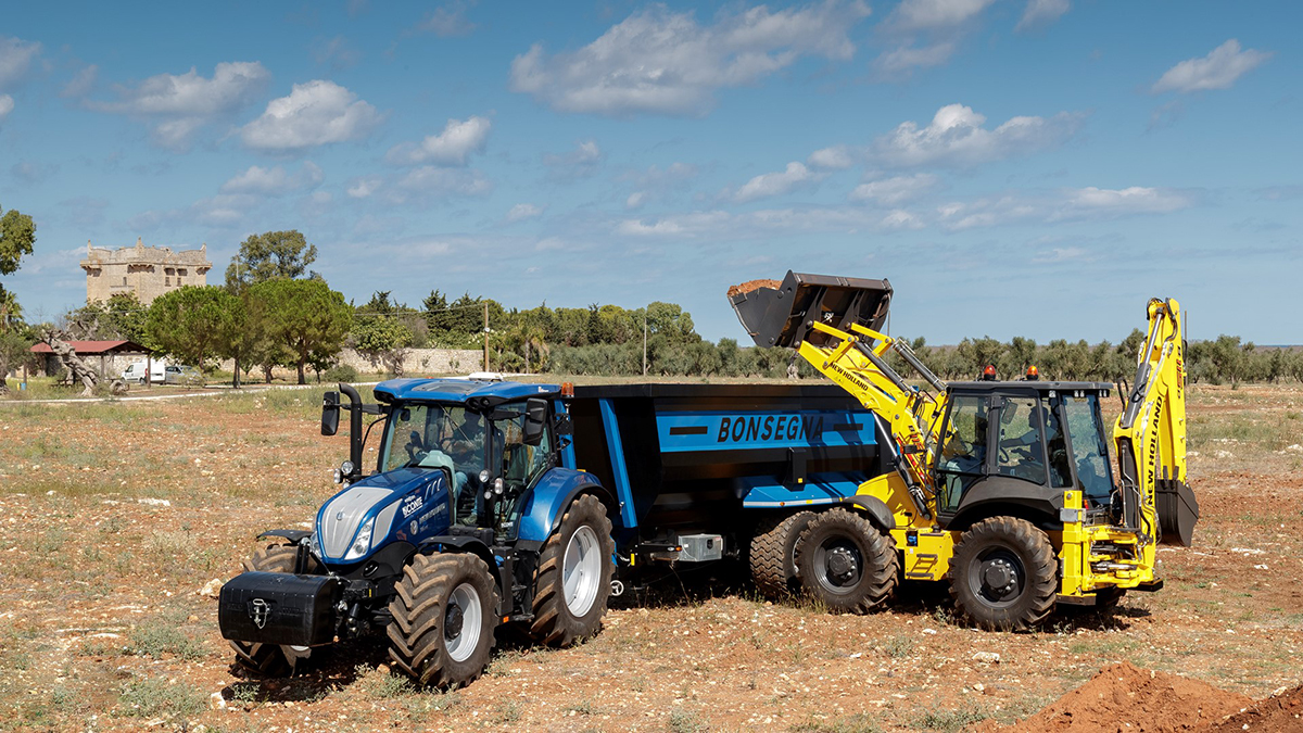 New Holland backhoe loaders 