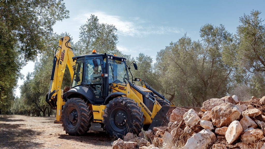 New Holland Raises The Bar On Performance And Comfort With The New D Series Backhoe Loader New Holand D Series
