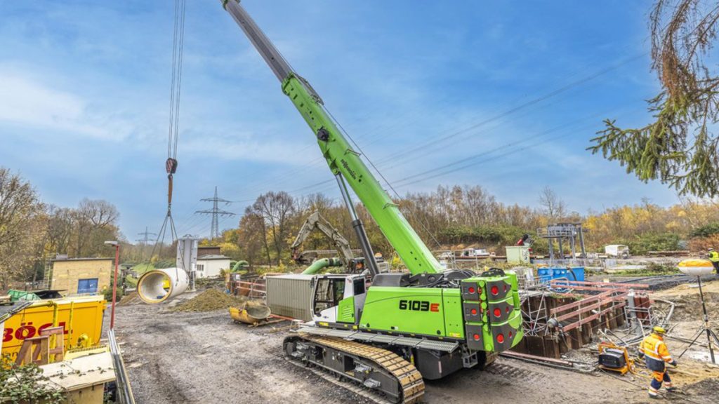 100 t telescopic crawler crane expands SENNEBOGEN’s product portfolio