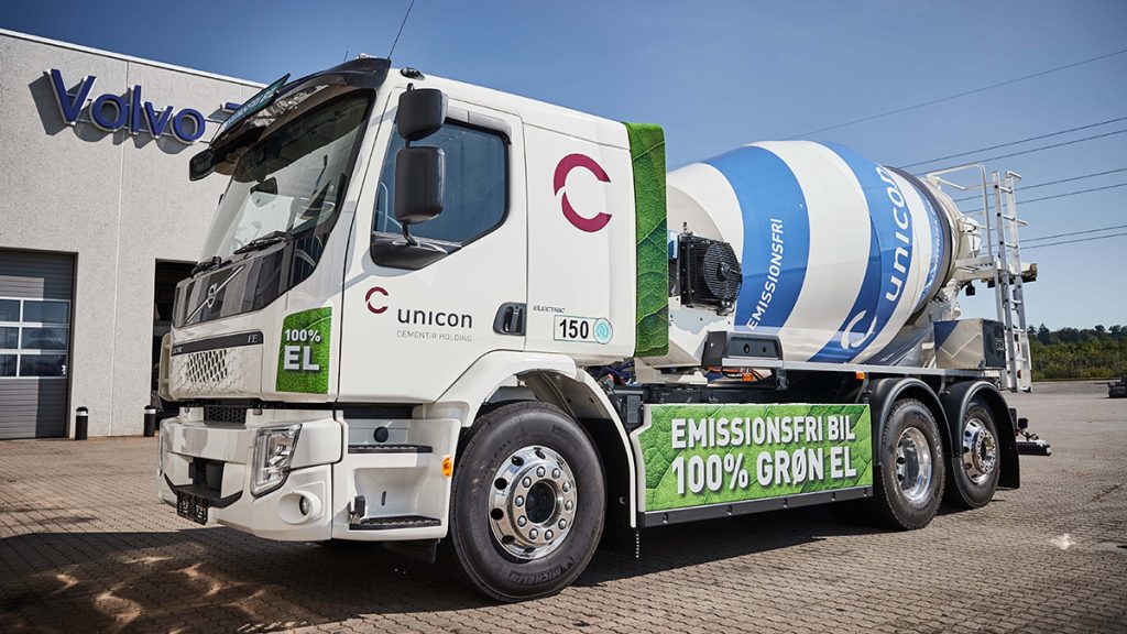 Volvo Trucks Collaboration Accelerates Green Transport Of Concrete Volvo Trucks