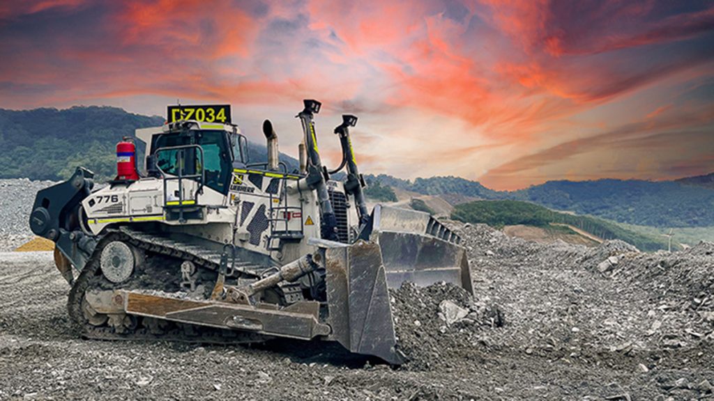 First PR 776 Mining Dozer In Indonesia