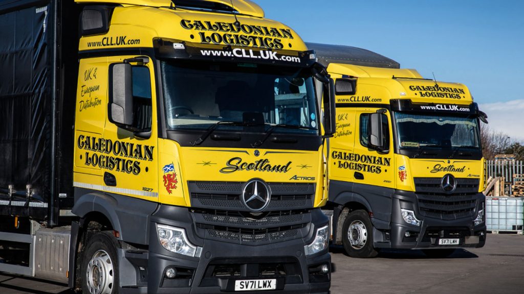 Caledonian Logistics Turns To BLS Truck & Van For 35 New Mercedes-Benz Actros Caledonian Logistics Turns To BLS Truck & Van For 35 New Mercedes-Benz Actros