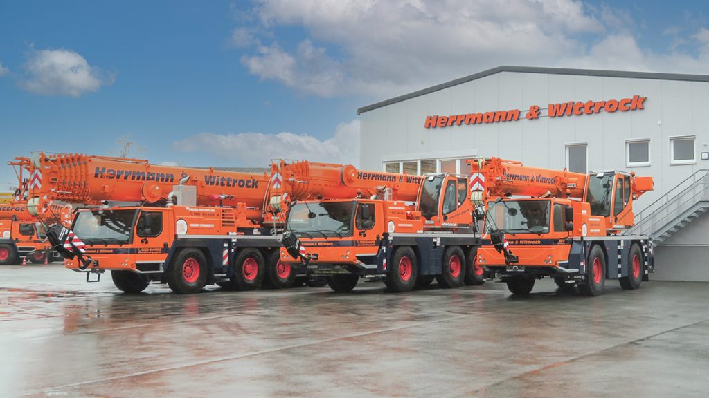 Three At One Blow – Herrmann & Wittrock Modernises Fleet With Liebherr Mobile Cranes