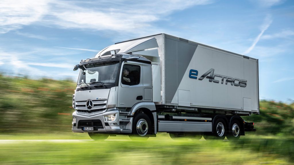 Mercedes-Benz Trucks UK Begins Sales Of The All-Electric eActros